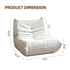 Big Beanbag Chair for Adults - Premium Three-Proof Fabric Foam Lounger