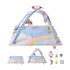 Baby Play Gym Mat w/ 6 Sensory Toys