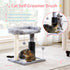Small 4-in-1 Cat Tree Tower w/ Self-Groomer & Sisal Post