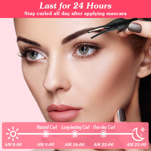 Clip Comb Heated Eyelash Curler