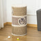 Cat Scratching Barrel Condo w/ 2 Dens & Snuggly Top
