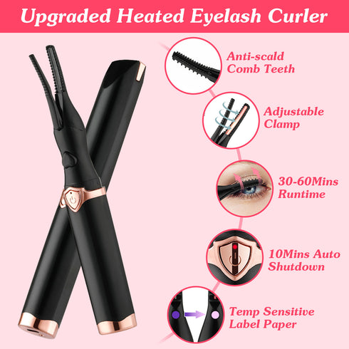 Clip Comb Heated Eyelash Curler