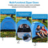 4-Person Instant Setup Camping Tent w/ Mosquito Net & Carry Bag