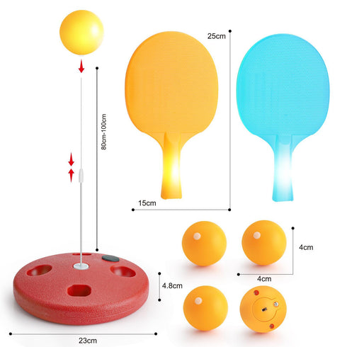 Luminous Glowing Ping-Pong Set for Night Games