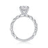 Chasing Light Moissanite Diamond Ring