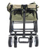 Collapsible Foldable Utility Wagon Cart w/ All-Terrain Wheels