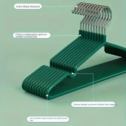 Sturdy Heavy Duty Clothes Hangers with Non-slip Design for Coats