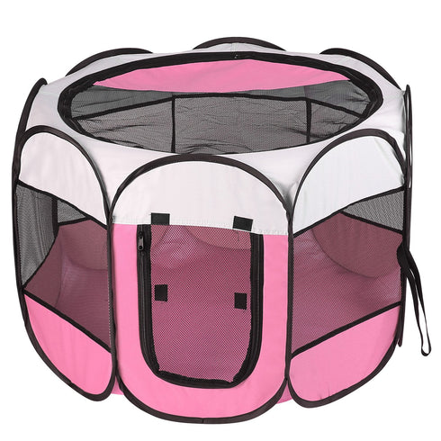 Portable Foldable Pet Tent & Exercise Pen