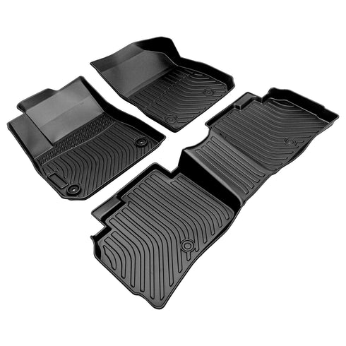 Car Floor Mats for 16-23 Chevrolet Malibu - All Weather TPE Rubber
