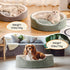Washable Round Orthopedic Pet Bed