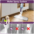 Spray Mop w/ 3 Washable Pads & 12OZ Bottle