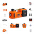 Electric Hydraulic Car Jack w/ Impact Wrench & Inflator Pump