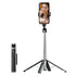 Quadrupod Double Fill Light Mobile Phone Bluetooth-compatible Selfie Stick