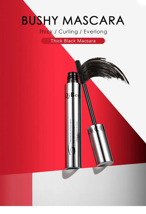 4D Black Mascara – Waterproof & Volumizing