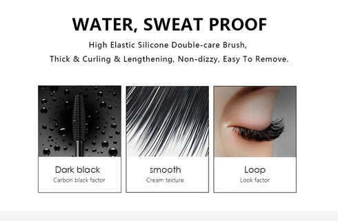 4D Black Mascara – Waterproof & Volumizing