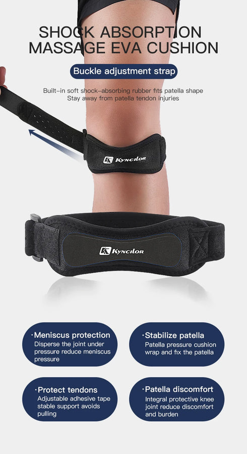 Adjustable Knee Support Brace for Comfort and Stability
