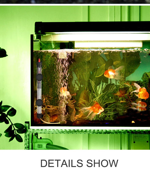 Adjustable Temperature Aquarium Heater Rod - 25W to 300W
