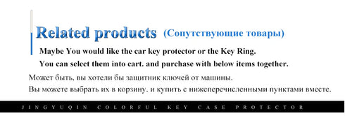 Jingyuqin Car Key Shell Case for Chrysler, Dodge, RAM, Jeep - 2/3/4/5/6 Buttons