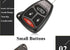 Jingyuqin Car Key Shell Case for Chrysler, Dodge, RAM, Jeep - 2/3/4/5/6 Buttons