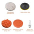 Polishing Sponge Plate Set for Electric Drill - Car Waxing & Grinding Wheel