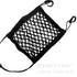 10"x11" Motorcycle Bungee Cargo Net with Hooks for Helmet & Luggage Storage