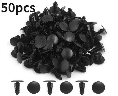 20/50Pcs 8mm Auto Fastener Clips for GM, Ford, Chrysler - Fender & Bumper Retainers