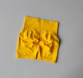 High Waist Peach Hip Lifting Sports Shorts