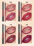 Matte Nude Lipstick Pen – Long-Lasting Waterproof Lip Liner Set