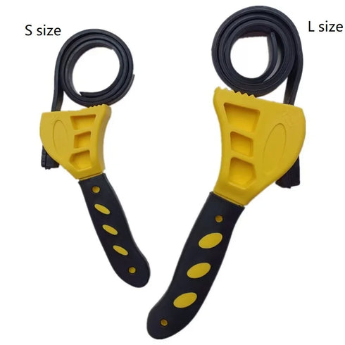 6-inch Adjustable Belt Wrench Oil Filter Puller Strap Spanner