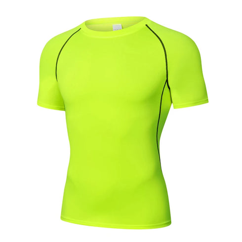 Men's Quick-Dry Sports T-Shirt - Fitted Gym & Running Top