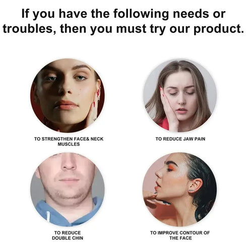 Jawline Exerciser & Neck Toning Trainer
