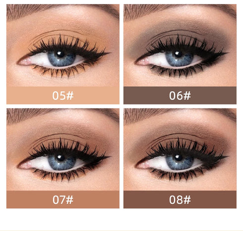 8-Color Matte Liquid Eyeshadow Stick – Waterproof & Long-Lasting