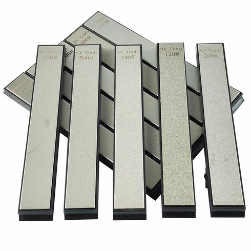 Durable diamond sharpening stone designed for fast, efficient blade sharpening at home or in the field.