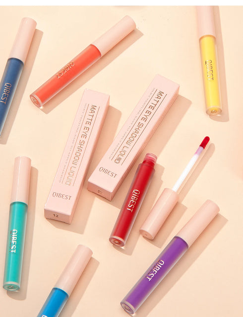 8-Color Matte Liquid Eyeshadow Stick – Waterproof & Long-Lasting