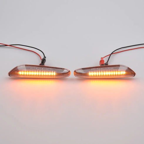 Sequential LED Turn Signal Side Marker Lights for BMW 1, 3, 5 Series