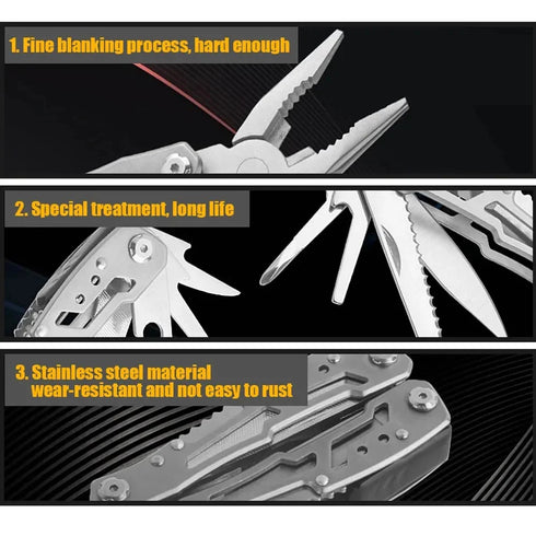 Multi-Tool Pocket Knife & Pliers