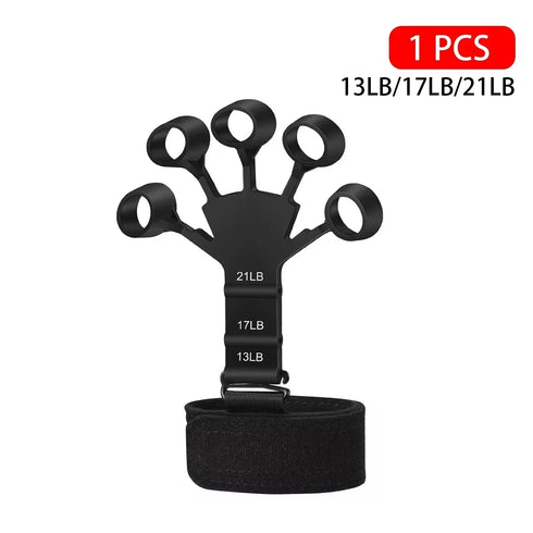 Hand Grip Strengthener & Guitar Finger Trainer