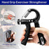 5-60kg Adjustable Hand Grip Strengthener - Wrist & Forearm Exerciser
