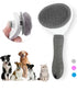 Self-Cleaning Pet Hair Comb