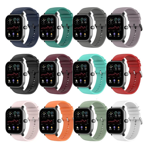 20mm Silicone Strap for Huami Amazfit GTS & Bip Series Smartwatches