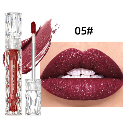 Shimmer Lip Gloss – Diamond Glitter & Waterproof