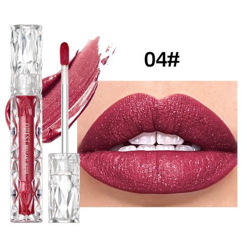 Shimmer Lip Gloss – Diamond Glitter & Waterproof