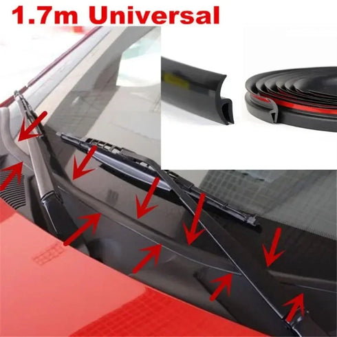 1.7m Windshield Moulding Seal Strip for Honda, Audi, BMW, VW & More