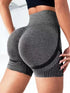 Women's High-Waist Yoga Shorts - Fitness & Workout Running Shorts