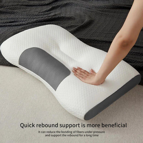 Orthopedic Neck Support Pillow with Soybean Fiber Filling