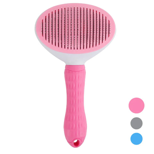 Self-Cleaning Pet Hair Comb