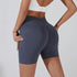 High Waist Peach Hip Lifting Sports Shorts