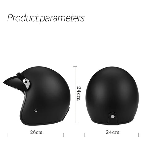 Windproof Retro Motorcycle Glasses - Folding Leather Sunglasses