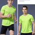 Men's Summer Quick Dry Gym T-Shirt - Oversized Fitness & Running Jersey