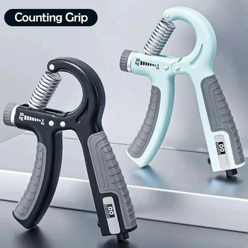 5-60kg Adjustable Hand Grip Strengthener - Wrist & Forearm Exerciser